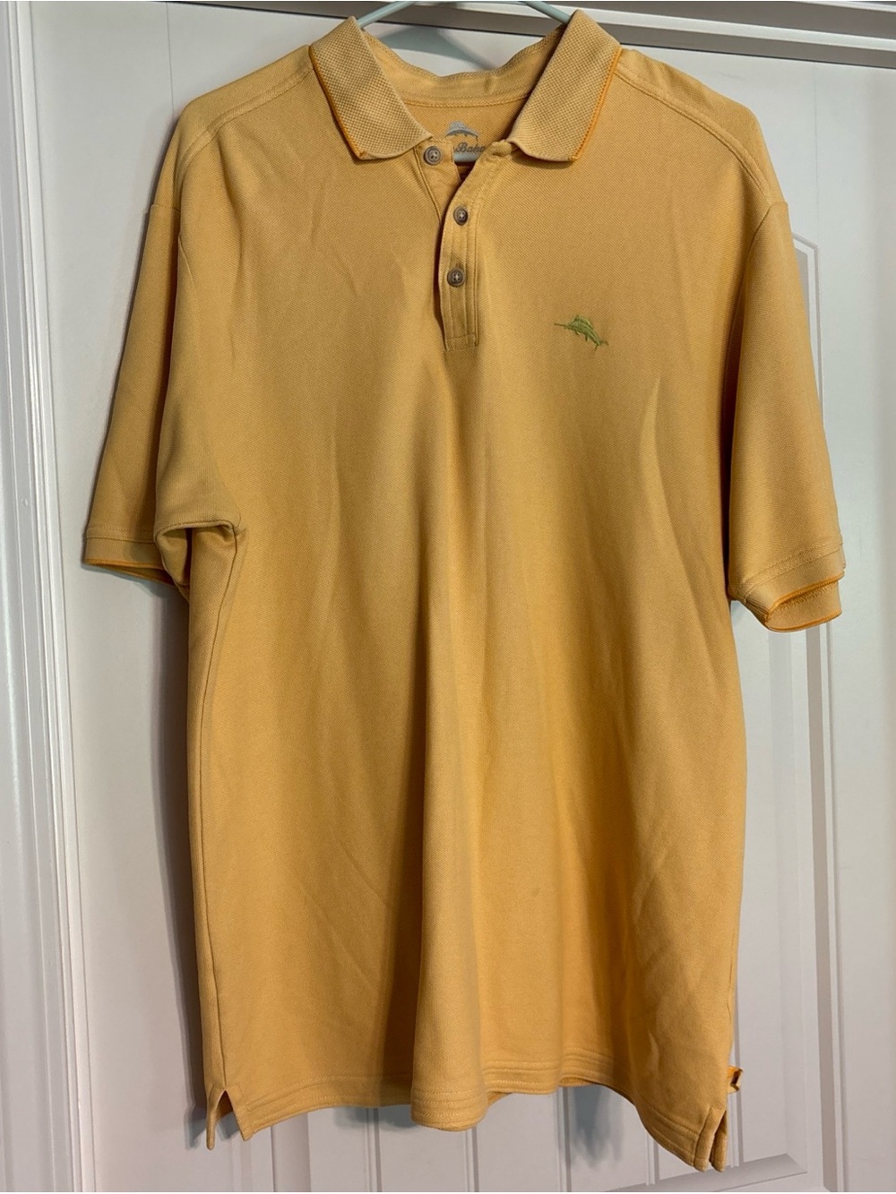 Tommy Bahama Men's Golden Yellow Polo